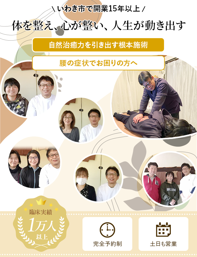 腰痛でお困りの方へ