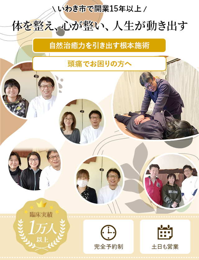 頭痛でお困りの方へ